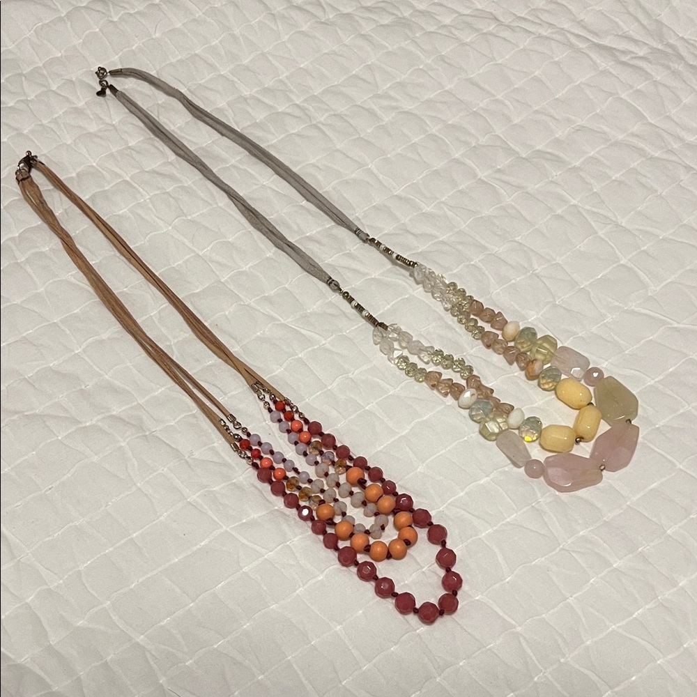LOFT Beaded Necklace Bundle
